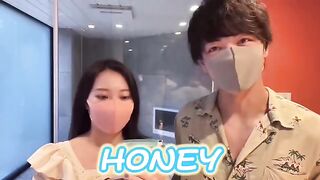 Japanese guy's cum shot is like a waterfall after oily handjob and massage, man!
