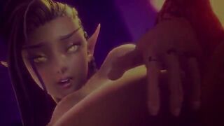 Hot Elaisha action in 4K at 60FPS