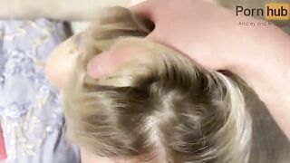Her ass was stretched and opened by my dick, and she just moaned pitifully