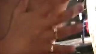 A man brought himself to orgasm with a sexual toy