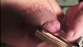 Big tits tortured with BDSM bondage ropes