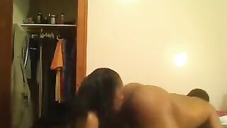 I punished the guy for disobedience with a strapon in point
