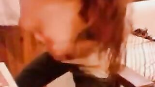 No one expected this girl to do such an intimate solo act with her friends