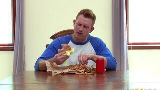 The husband forced the wife to have sex with a cucumber