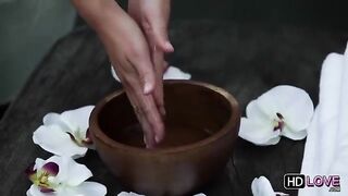 Erotic massage from a friend, a sensual and intimate act