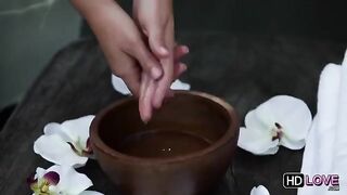 Erotic massage from a friend, a sensual and intimate act