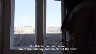 The tourist paid for accommodation with her breasts
