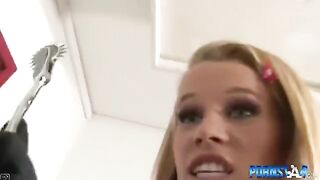A man was punished by his wife with her dominant and huge cock