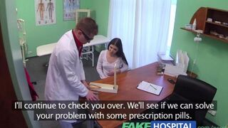 The doctor has a passionate encounter with his patient