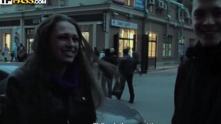 A real pick-up in Russia with the hottest girls