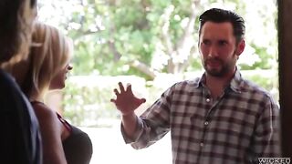 A sexy guy has sex with his pretty girl