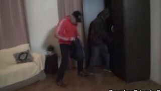 Older man makes love with his hot granddaughter and grandson