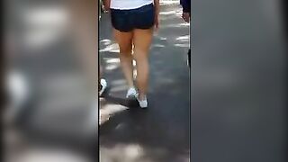 Student with a beautiful ass invites you to watch