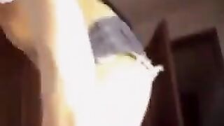 Big natural tits of hot Russian beauty