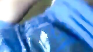 I took out the overgrown bolt and began to jerk it through my underpants