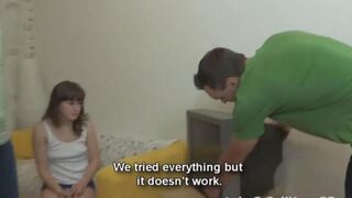 Trachnul Sesstin fucked his stepsister on the couch, another one