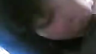Carefully China broke her brother's dick after the blowjob in the mouth