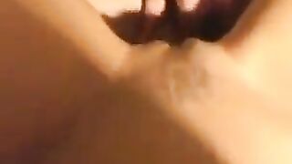 Close up sex with a thin girl is very good for men