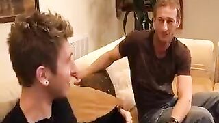 A sister poses naked, and the brother removed all his clothes