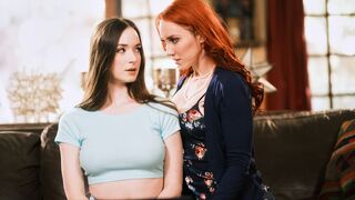 My pervert mind was thinking about sex all day, so I asked my stepmom to teach me to finish