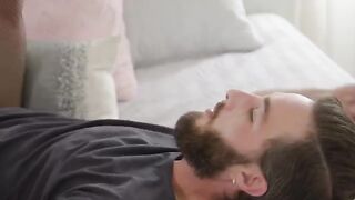 Such a cow is not only engaged in sex, but also pleasant to lick
