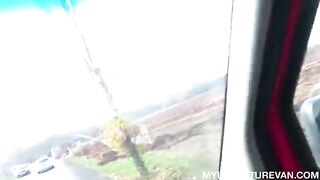 The guy has the best sex in his life in the car with a gorgeous MILF