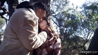 Threesome anal sex with Skyler Nicole and Vanessa Sky getting their asses fucked hard - All In