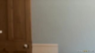 A hot girl has one last wild shower sex session