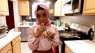 I fucked a silly American girl, featuring POV action