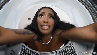 My roommate hired a girl to clean his house. She's hot!