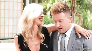 A sexy FFM threesome sex with a hot reunion episode