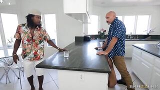 The foot fetish is fed up with my brother's blondie