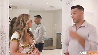 Blonde MILF Cory Chase gets her asshole gapped by a horny real estate agent