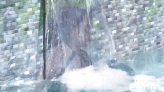 A rich girl seduces her pool boy in a steamy encounter