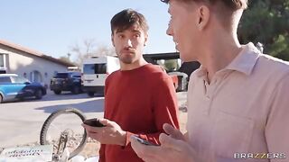 Day of Debauchery: Part 2 - glasses-wearing slut gets fucked on the street