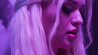 Pilot fucked busty blondie London Laurent in pantyhose