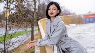 A small but sexy Russian brunette who is very quiet