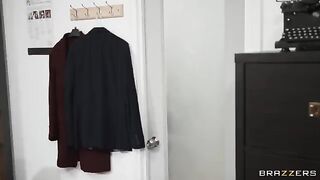 Young college students are having fun through the glory hole