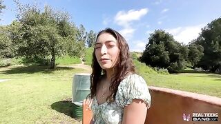 I fucked a girl with a generous hole from the first view