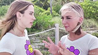 I did not expect such an unexpected hot threesome sex