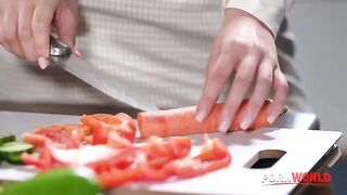 A delight for my body, a feast for my senses on the table