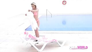 A holiday romance story about a beautiful girl and her fake big tits