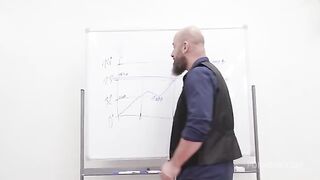 Our ass is once again the centerpiece of an intense group scene