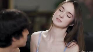 A couple enjoys romantic sex with a gentle, sensual flow