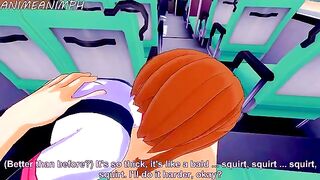 Deku fucks Ochaco in a steamy scene from My Hero Academia henti