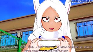 Mirko from My Hero Academia gets wild in an intense hentai scene