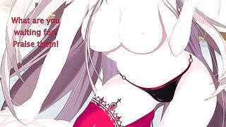 Saint and the sinner - a hot anime encounter