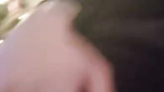 The pretty French girl cooked for her boyfriend and he finished with cream pie