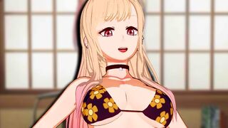Marin Kitagawa's 3D Hentai version from My Dress up Darling is amazing