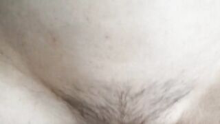 Skinny MILF with a hairy pussy begs to be fucked hard and deep